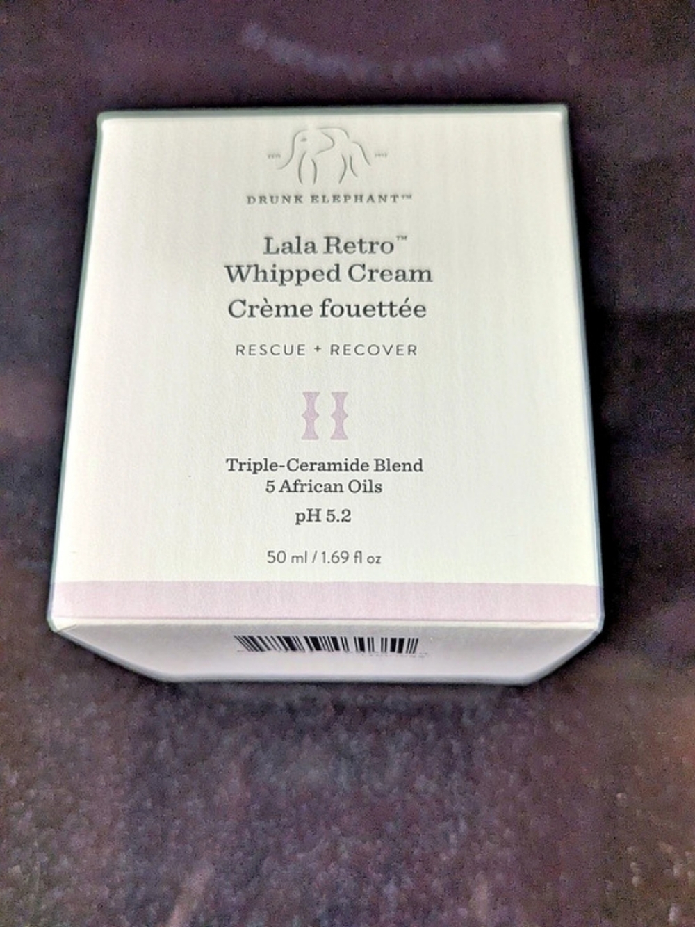 Drunk Elephant's Lala Retro Whipped Cream Rescue Cream Moisturizer NEW IN BOX